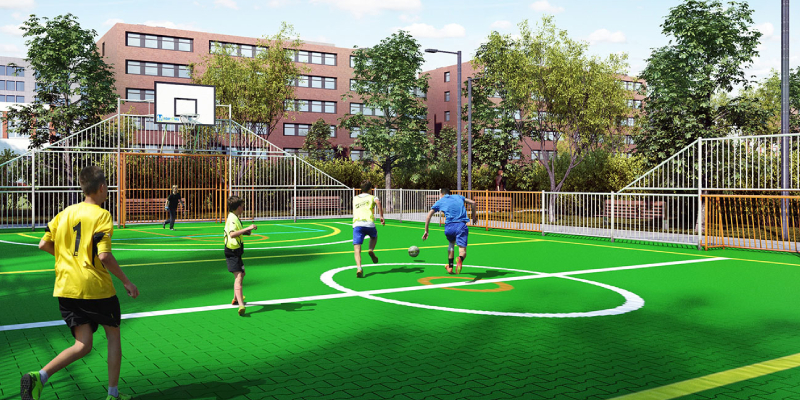 sports and health outdoor playground