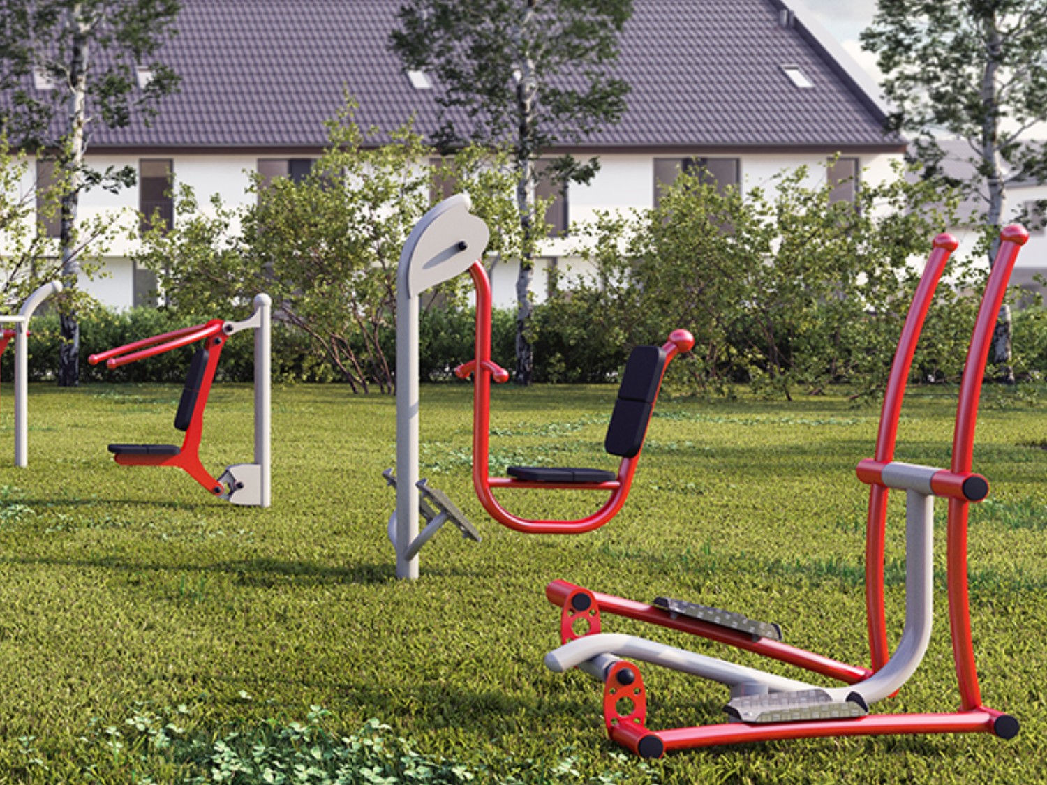 Outdoor Fitness Equipment 
